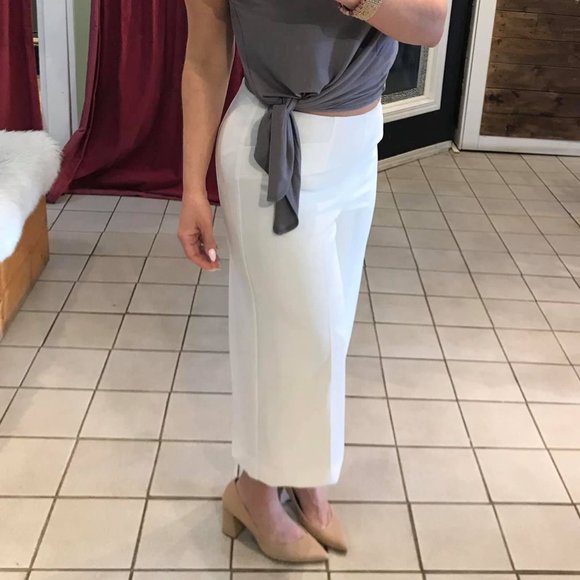 ILTM Marlena High-Waist Gaucho Cropped Trousers - Picture 9 of 9